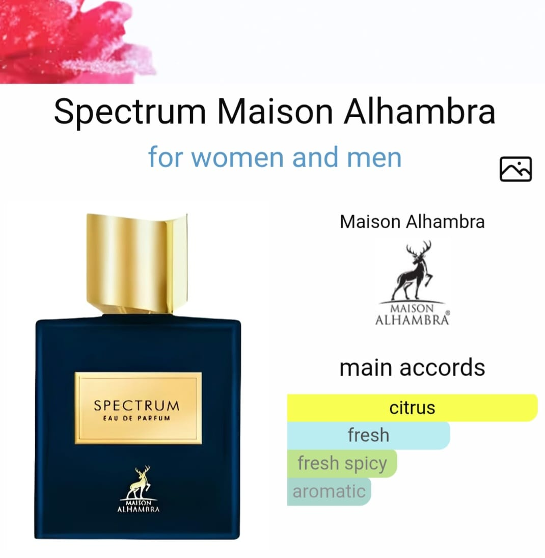 Spectrum maison Alhambra Perfume